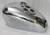 TRIUMPH 3T DELUXE T90 30s 5T GAS FUEL PETROL TANK CHROME PLATED